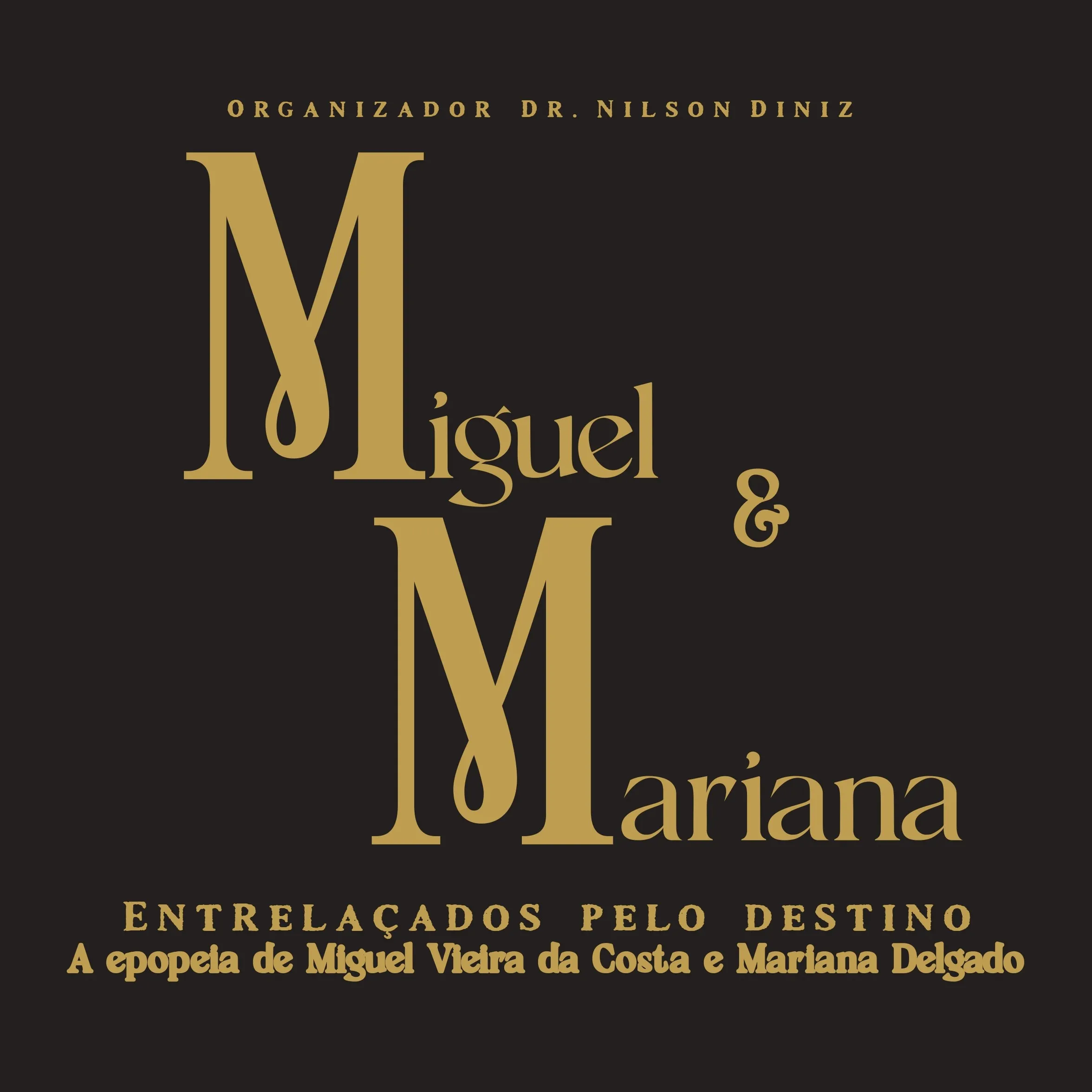 Capa do livro Miguel e Mariana — Entrelaçados pelo Destino